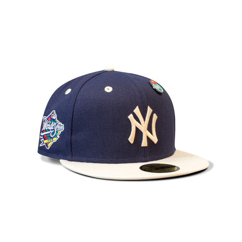 59FIFTY MLB World Series Pins ニューヨーク・ヤンキース ピンズ ネイビー ストーンバイザー - 13699588-700 | NEW ERA ニューエラ公式オンラインストア