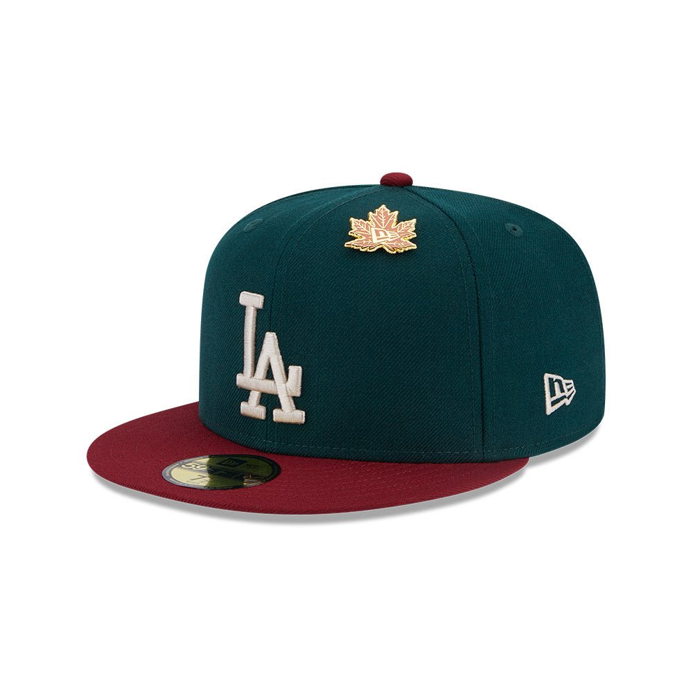 59FIFTY MLB WS Contrast ロサンゼルス・ドジャース ピンズ ダーク 
