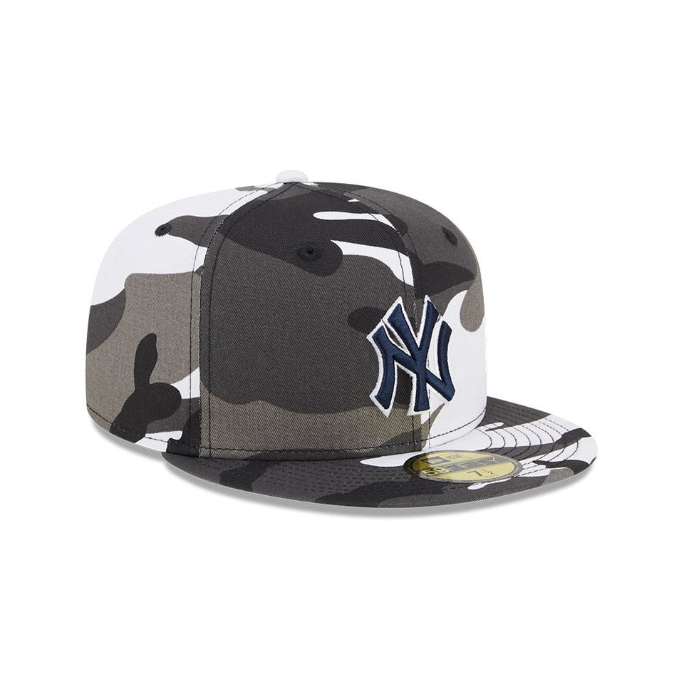 D-15 ニューエラ 59fifty NY ヤンキース カモフラージュ 1050 - 帽子