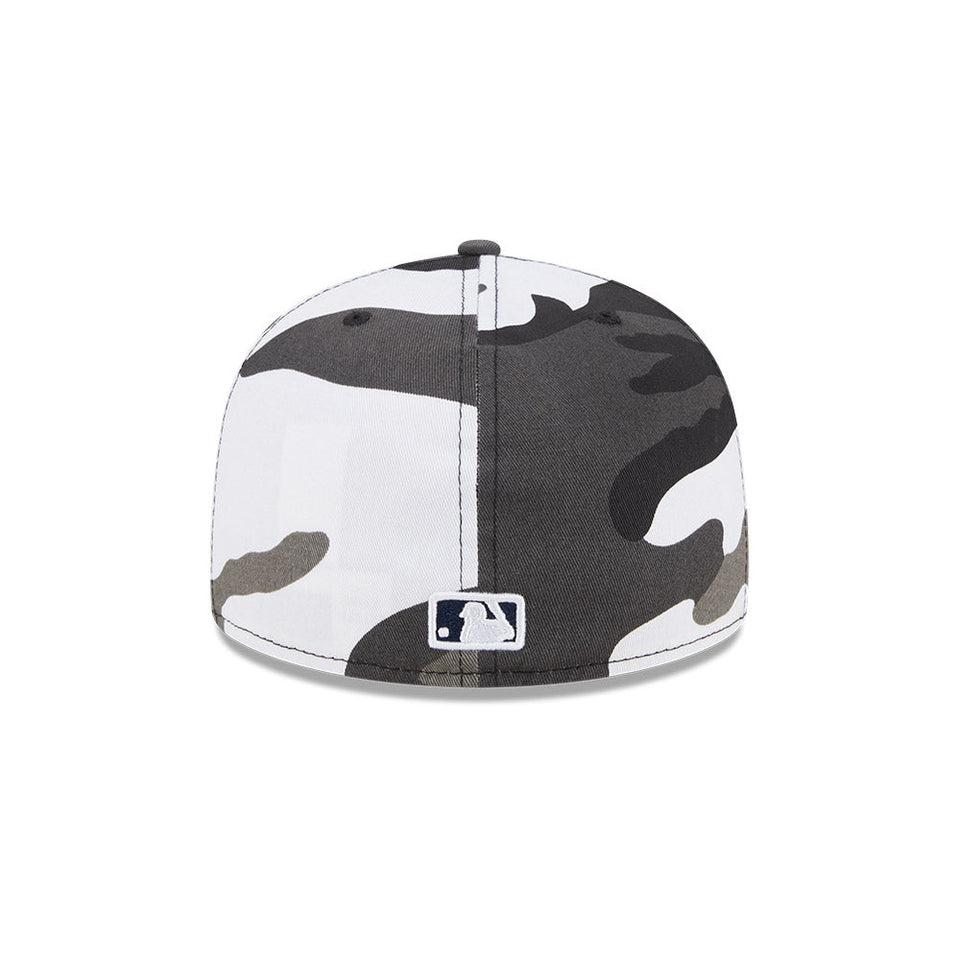 ニューエラ59FIFTY NYヤンキースカモフラージュ（7-3/8）ファッション