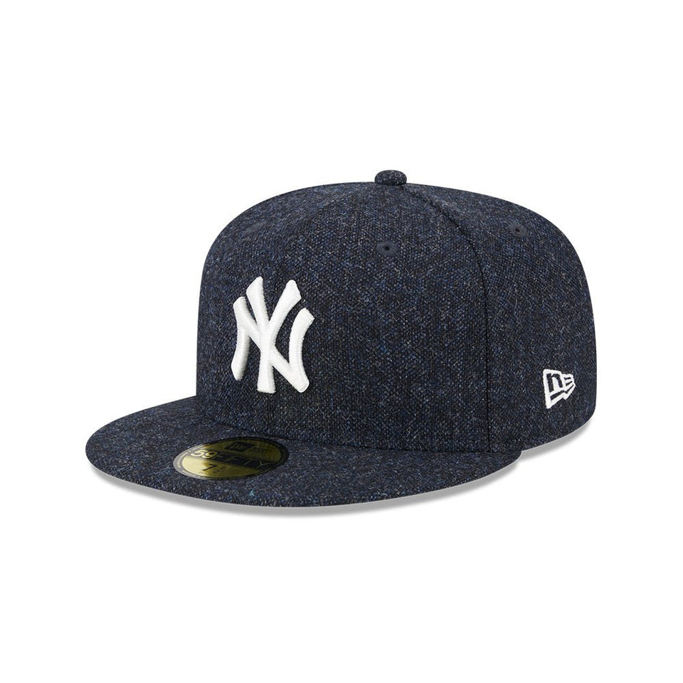 59FIFTY Moon ニューヨーク・ヤンキース ツイード ネイビー - 14129371-700 | NEW ERA ニューエラ公式オンラインストア