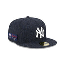 59FIFTY Moon ニューヨーク・ヤンキース ツイード ネイビー - 14129371-700 | NEW ERA ニューエラ公式オンラインストア