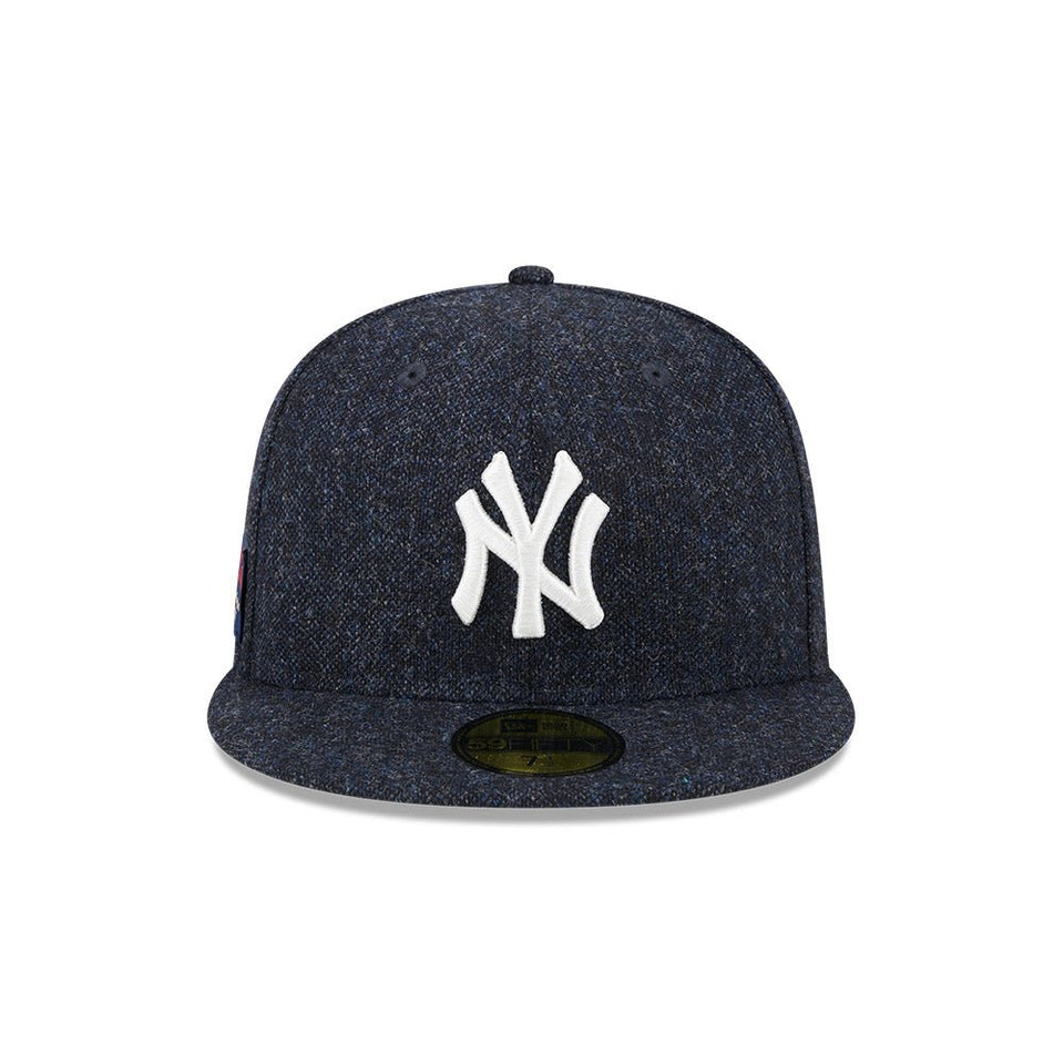 59FIFTY Moon ニューヨーク・ヤンキース ツイード ネイビー - 14129371-700 | NEW ERA ニューエラ公式オンラインストア