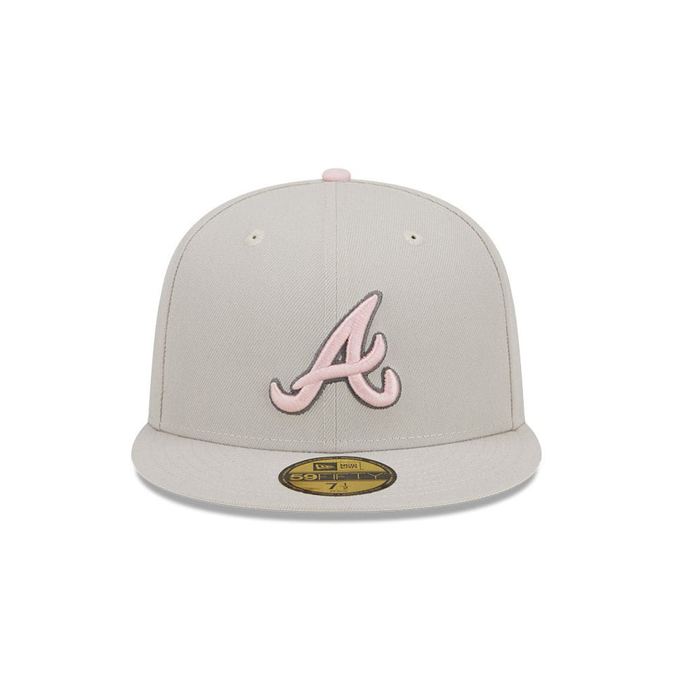 59FIFTY Mother's Day アトランタ・ブレーブス ストーン ピンクアンダーバイザー | ニューエラオンラインストア