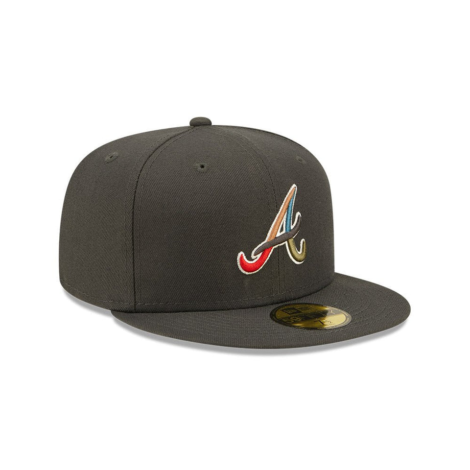 59FIFTY Multi Color Pack アトランタ・ブレーブス ダークグレー グレーアンダーバイザー - 13325608-700 | NEW ERA ニューエラ公式オンラインストア