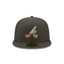 59FIFTY Multi Color Pack アトランタ・ブレーブス ダークグレー グレーアンダーバイザー - 13325608-700 | NEW ERA ニューエラ公式オンラインストア