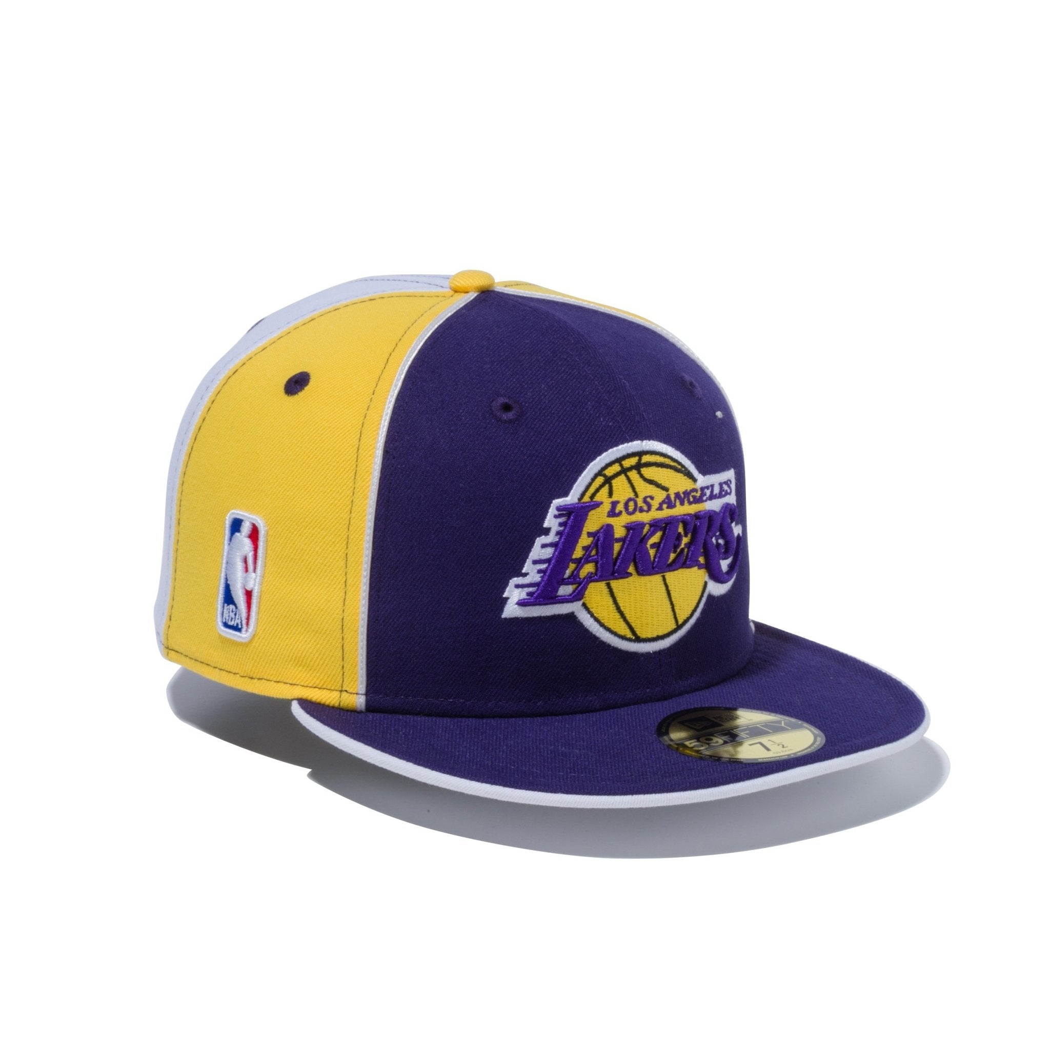 59FIFTY ロサンゼルス・レイカーズ NBAカスタム パープル / キャナリーイエロー / オプティックホワイト