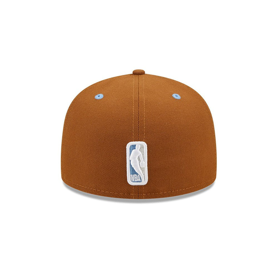 59FIFTY NBA Hot Cocoa ゴールデンステイト・ウォリアーズ ブラウン ブルーアンダーバイザー - 13506417-700 | NEW ERA ニューエラ公式オンラインストア