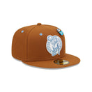 59FIFTY NBA Hot Cocoa ボストン・セルティックス ブラウン ブルーアンダーバイザー - 13506420-700 | NEW ERA ニューエラ公式オンラインストア