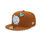 59FIFTY NBA Hot Cocoa ボストン・セルティックス ブラウン ブルーアンダーバイザー - 13506420-700 | NEW ERA ニューエラ公式オンラインストア