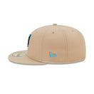 59FIFTY NBA Team Neon メンフィス・グリズリーズ ベージュ ブルーアンダーバイザー - 13512111-700 | NEW ERA ニューエラ公式オンラインストア