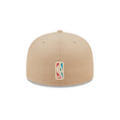 59FIFTY NBA Team Neon フィラデルフィア・76ers ベージュ レッドアンダーバイザー - 13512108-700 | NEW ERA ニューエラ公式オンラインストア