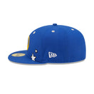 59FIFTY NBA TEDDY COLLECTION ゴールデンステイト・ウォリアーズ グレーアンダーバイザー - 13341657-700 | NEW ERA ニューエラ公式オンラインストア