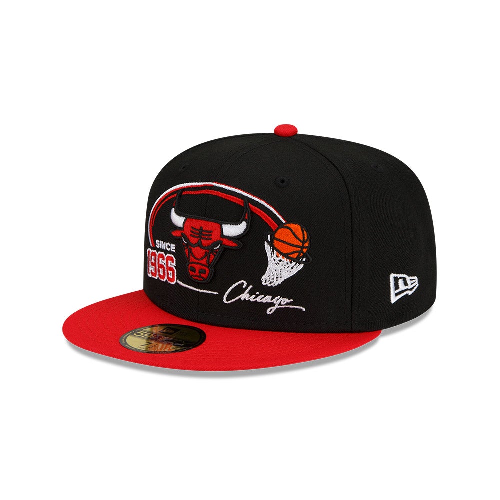 59FIFTY NBA Two-Tone Hoops シカゴ・ブルズ