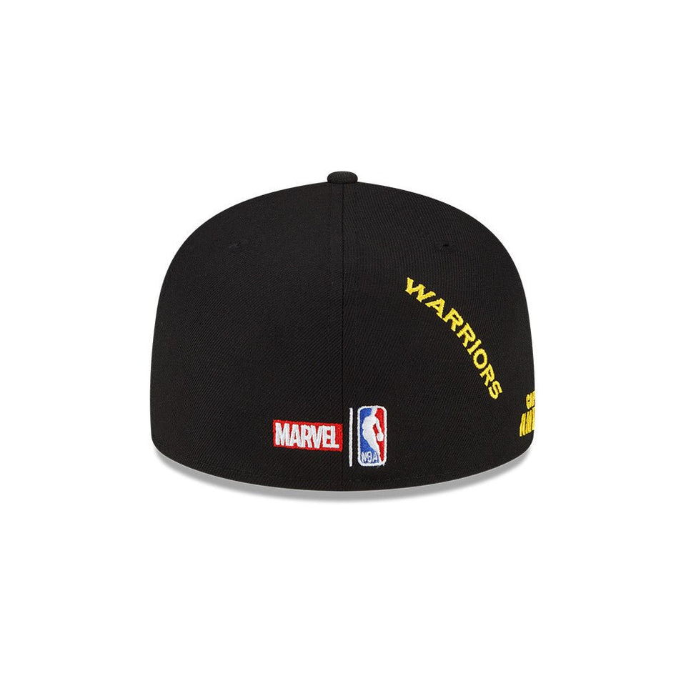 59FIFTY NBA x Marvel ゴールデンステイト・ウォリアーズ キャプテン・アメリカ ブラック ブルーアンダーバイザー - 13549253-700 | NEW ERA ニューエラ公式オンラインストア