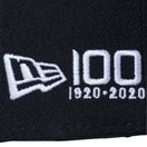 59FIFTY NEW ERA 100th Anniversary オールドロゴ 100周年ロゴ ブラック × スノーホワイト - 12572963-700 | NEW ERA ニューエラ公式オンラインストア