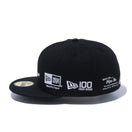 59FIFTY NEW ERA 100th Anniversary オールドロゴ 100周年ロゴ ブラック × スノーホワイト - 12572963-700 | NEW ERA ニューエラ公式オンラインストア