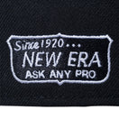 59FIFTY NEW ERA 100th Anniversary オールドロゴ 100周年ロゴ ブラック × スノーホワイト - 12572963-700 | NEW ERA ニューエラ公式オンラインストア