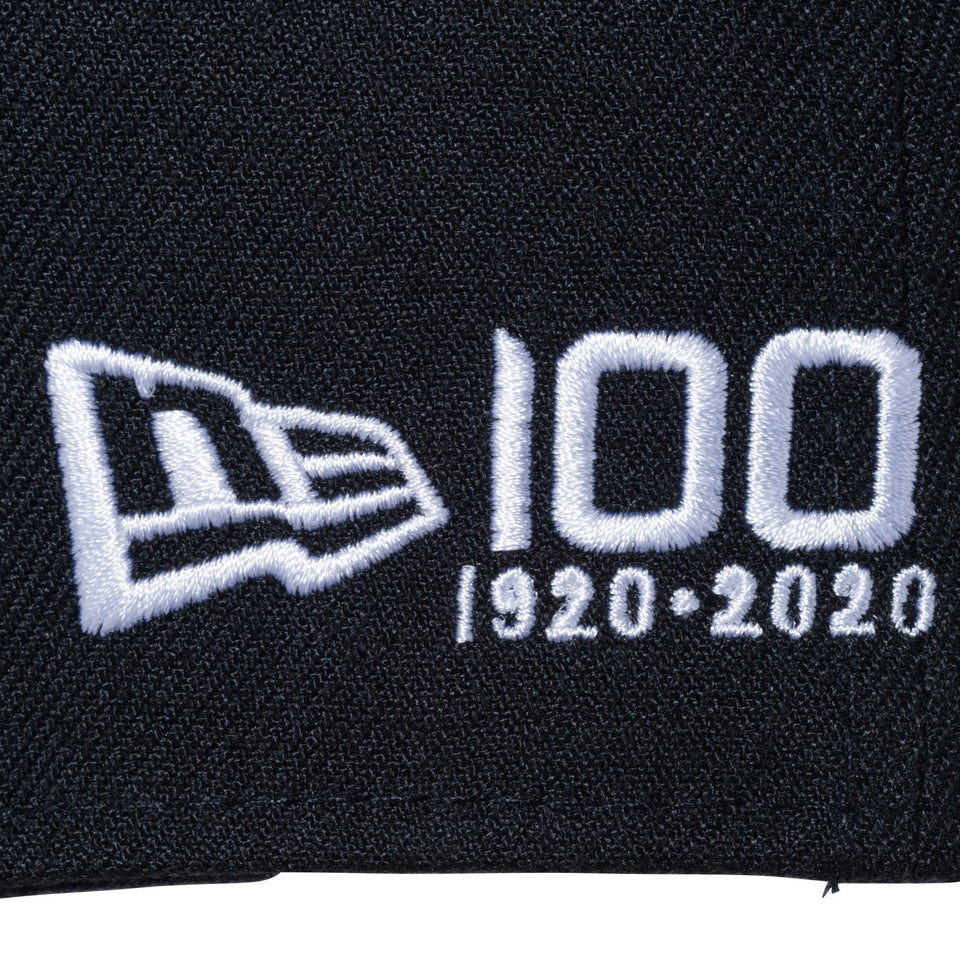 59FIFTY NEW ERA 100th Anniversary オールドロゴ 100周年ロゴ ブラック × マルチカラー