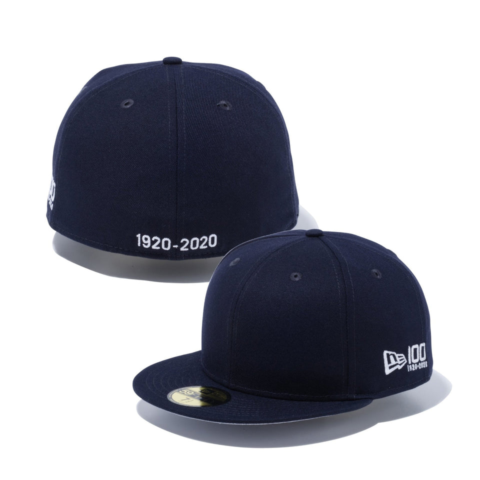 売上実績NO.1 ヤンキース NEWERA キャップ 100周年記念帽子 1920-2020