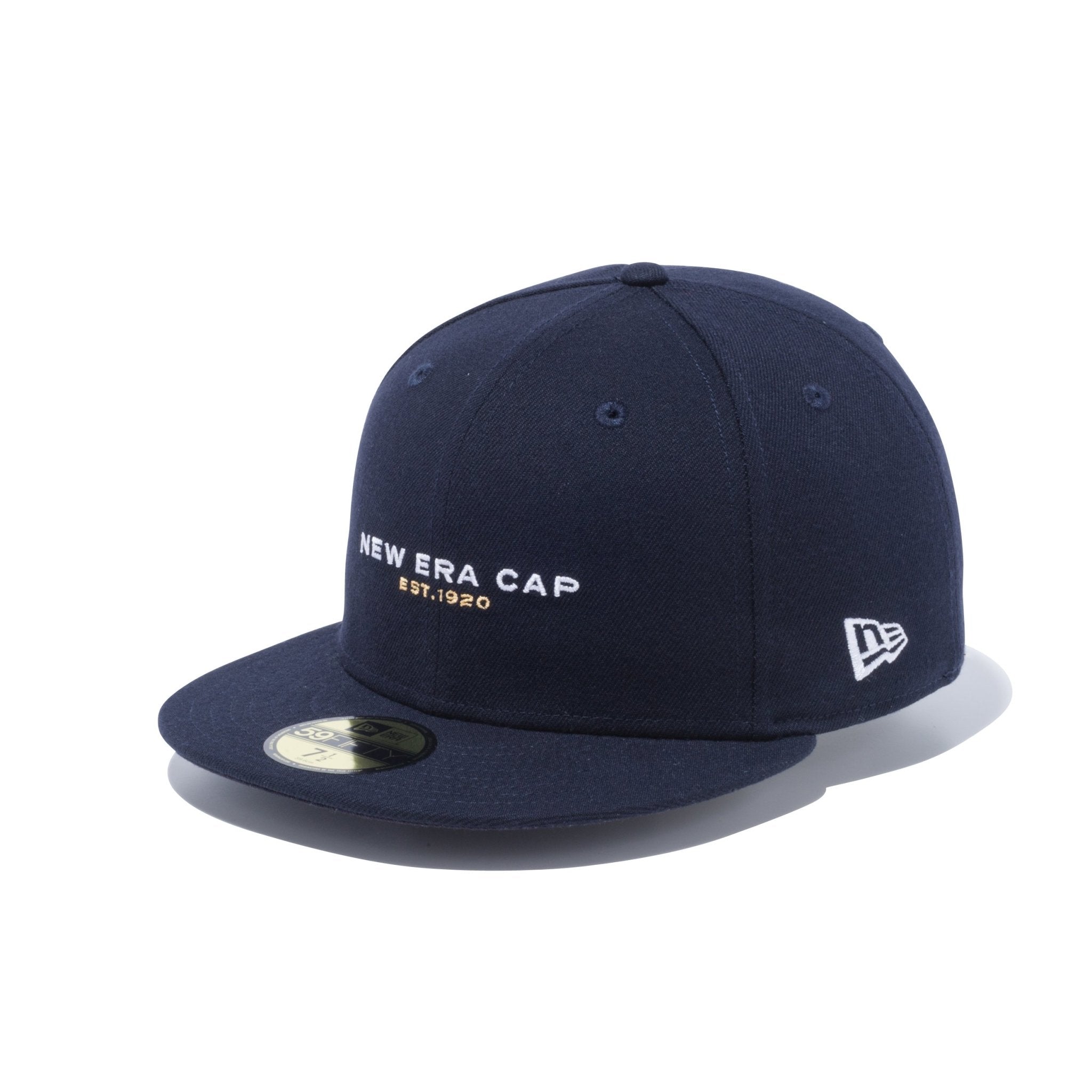 59FIFTY ベーシックファブリックス NEW ERA CAP ネイビー