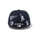 59FIFTY New York Yankees Allover ニューヨーク・ヤンキース ネイビー - 13516119-700 | NEW ERA ニューエラ公式オンラインストア