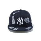 59FIFTY New York Yankees Allover ニューヨーク・ヤンキース ネイビー - 13516119-700 | NEW ERA ニューエラ公式オンラインストア