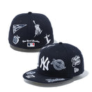 59FIFTY New York Yankees Allover ニューヨーク・ヤンキース ネイビー - 13516119-700 | NEW ERA ニューエラ公式オンラインストア