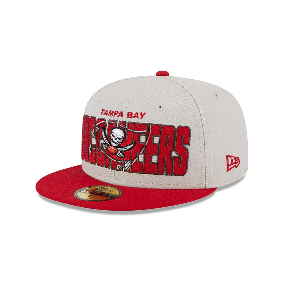 59FIFTY NFL Draft 2023 タンパベイ・バッカニアーズ ストーン グレーアンダーバイザー