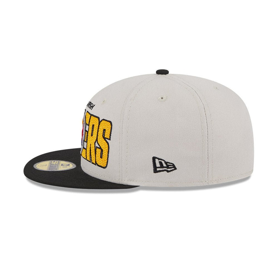 59FIFTY NFL Draft 2023 ピッツバーグ・スティーラーズ ストーン グレーアンダーバイザー