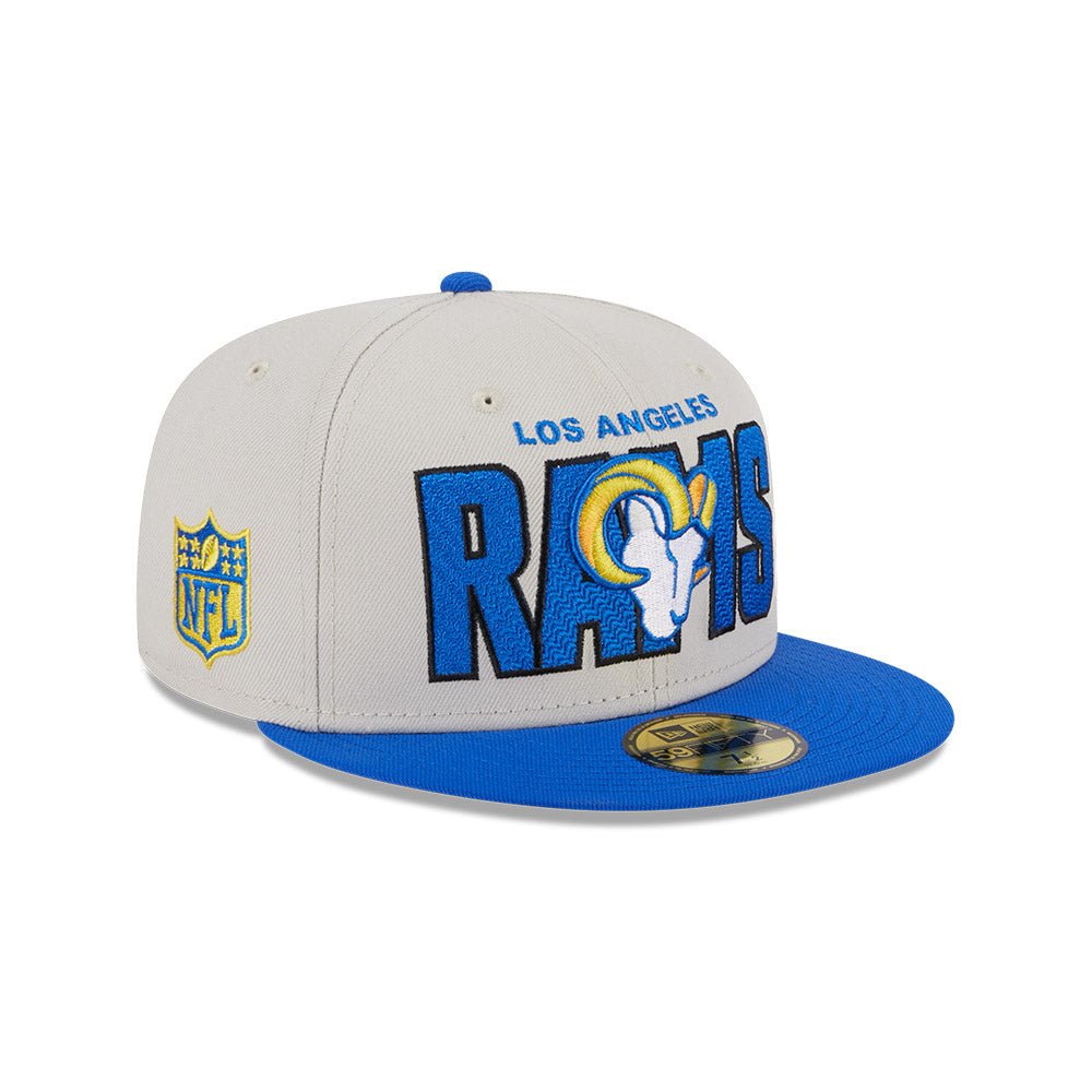 59FIFTY NFL Draft 2023 ロサンゼルス・ラムズ ストーン グレー