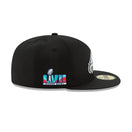 59FIFTY NFL Super Bowl LVII フィラデルフィア・イーグルス ブラック - 13773937-700 | NEW ERA ニューエラ公式オンラインストア