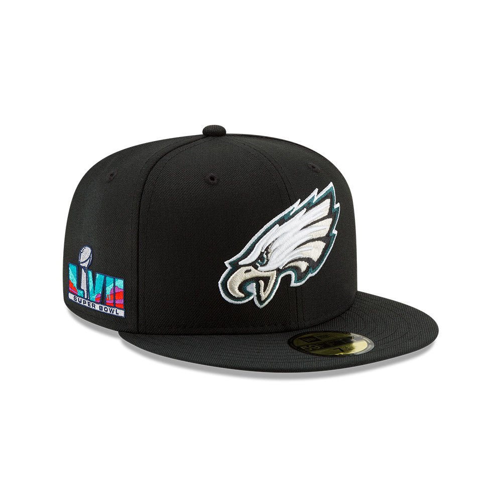 59FIFTY NFL Super Bowl LVII フィラデルフィア・イーグルス ブラック