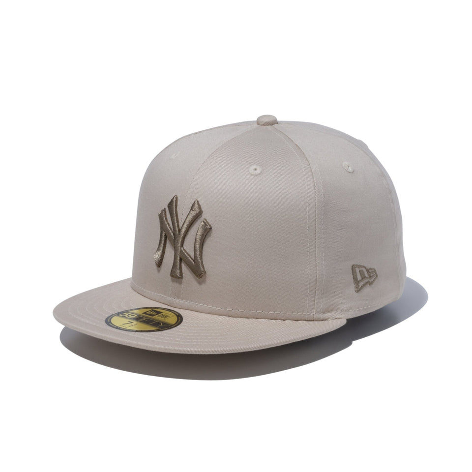 59FIFTY Nuance Color ニューヨーク・ヤンキース ライトベージュ ...