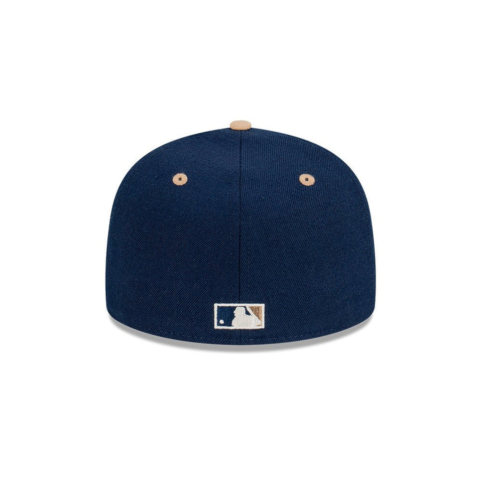 59FIFTY Ocean Khaki ニューヨーク・ヤンキース クーパーズタウン ネイビー × カーキ グレーアンダーバイザー - 13577645-700 | NEW ERA ニューエラ公式オンラインストア