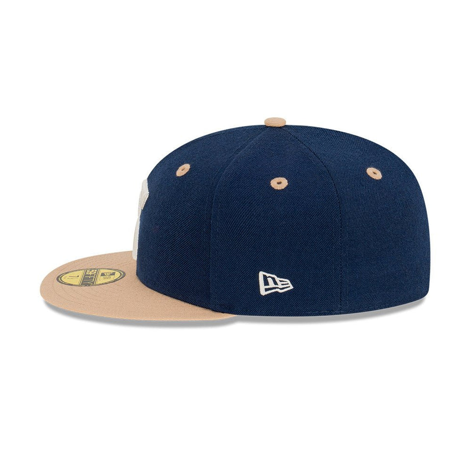 59FIFTY Ocean Khaki シカゴ・ホワイトソックス クーパーズタウン