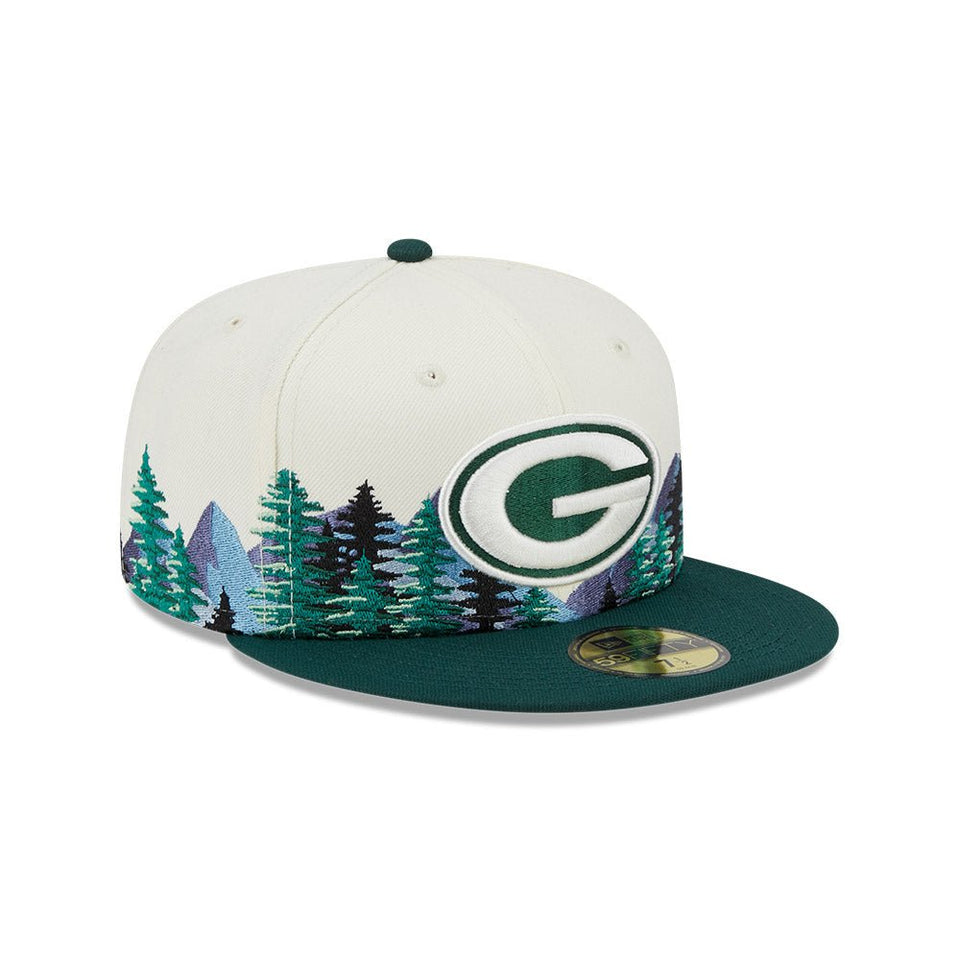 59FIFTY Outdoor グリーンベイ・パッカーズ クロームホワイト - 13470188-700 | NEW ERA ニューエラ公式オンラインストア