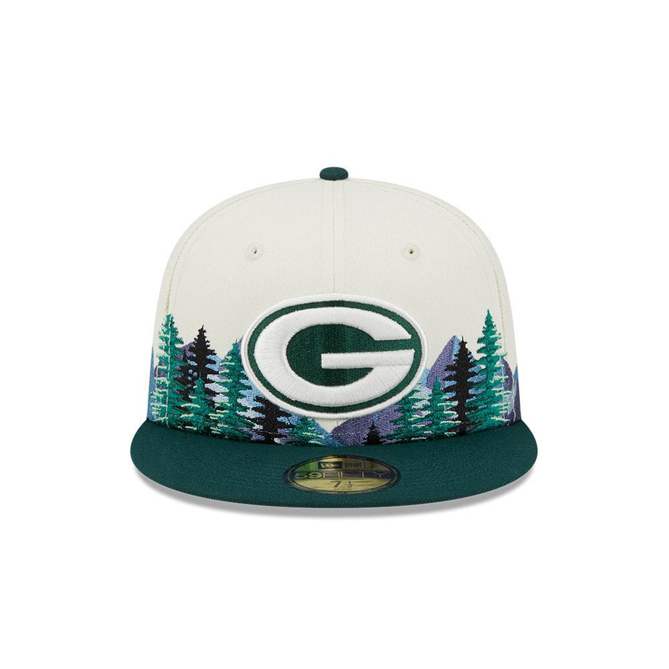 59FIFTY Outdoor グリーンベイ・パッカーズ クロームホワイト - 13470188-700 | NEW ERA ニューエラ公式オンラインストア