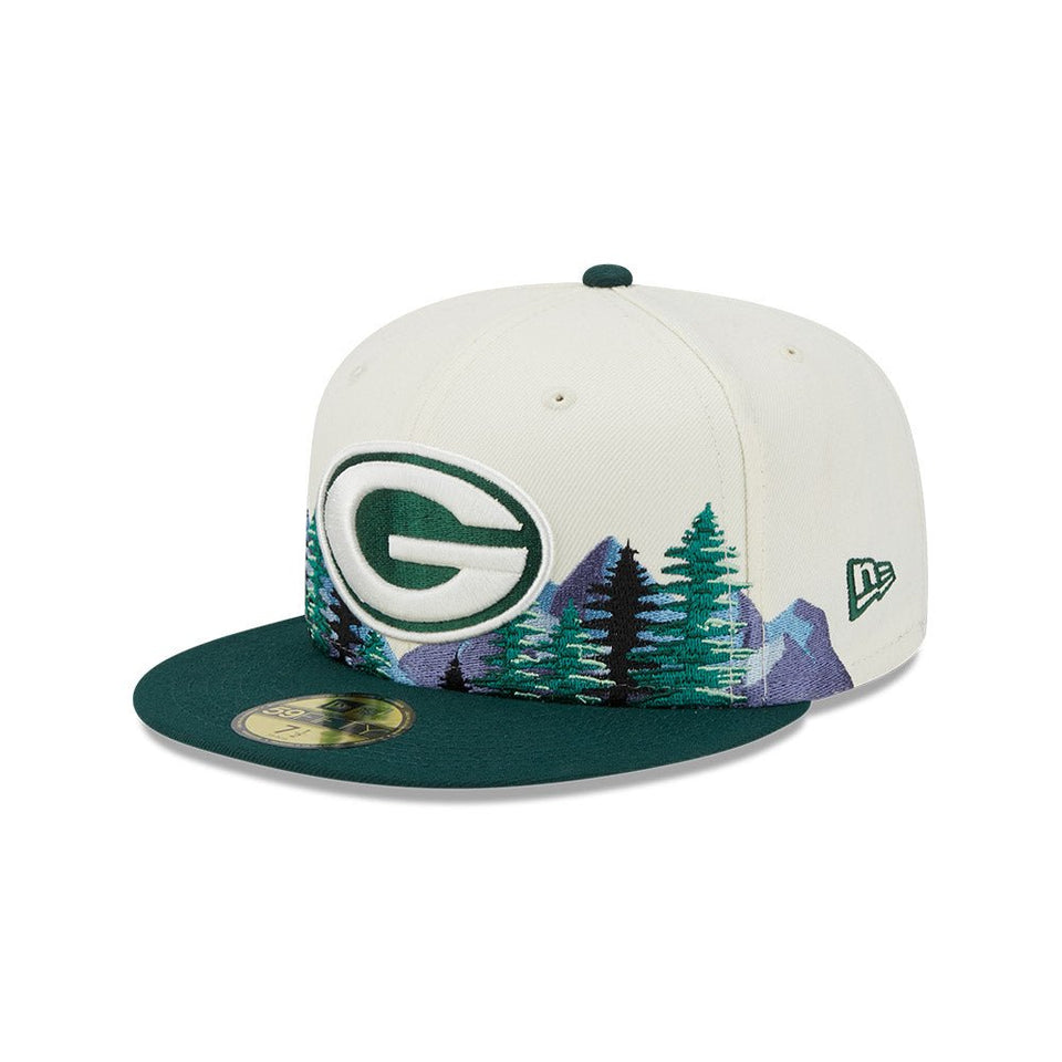 59FIFTY Outdoor グリーンベイ・パッカーズ クロームホワイト - 13470188-700 | NEW ERA ニューエラ公式オンラインストア