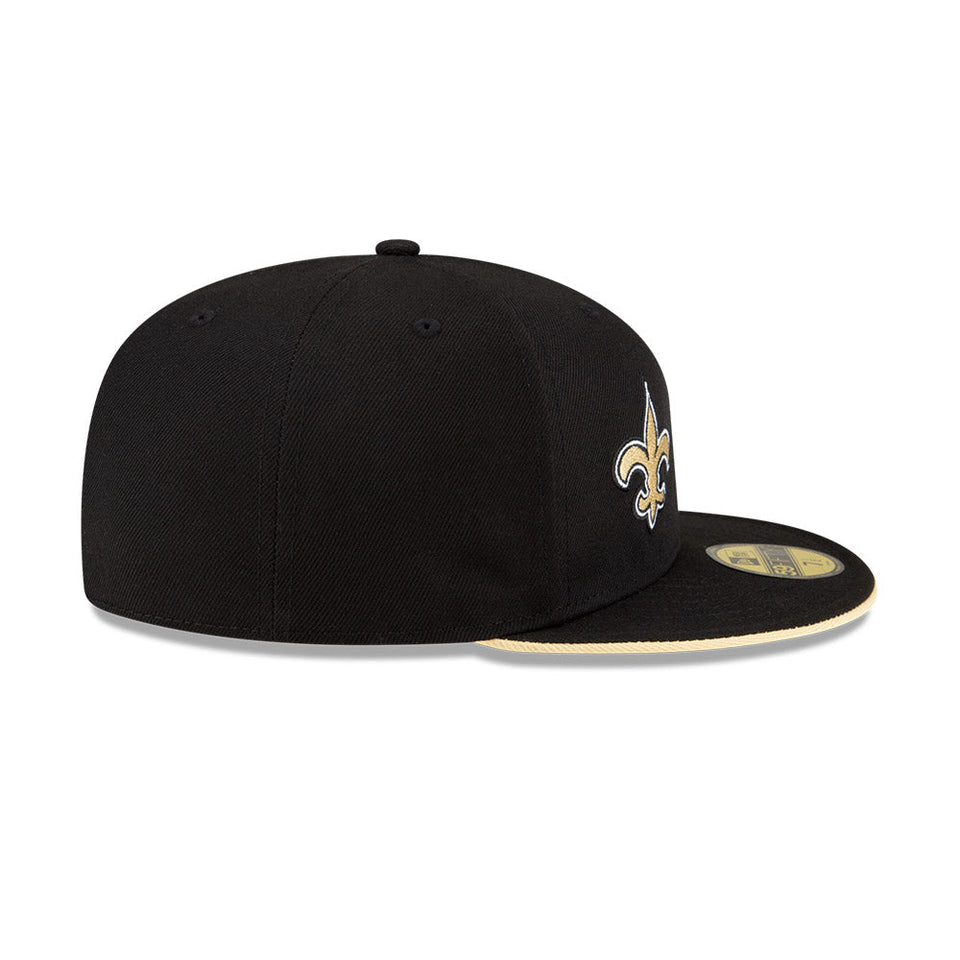 59FIFTY OVO × NFL ニューオーリンズ・セインツ ブラック