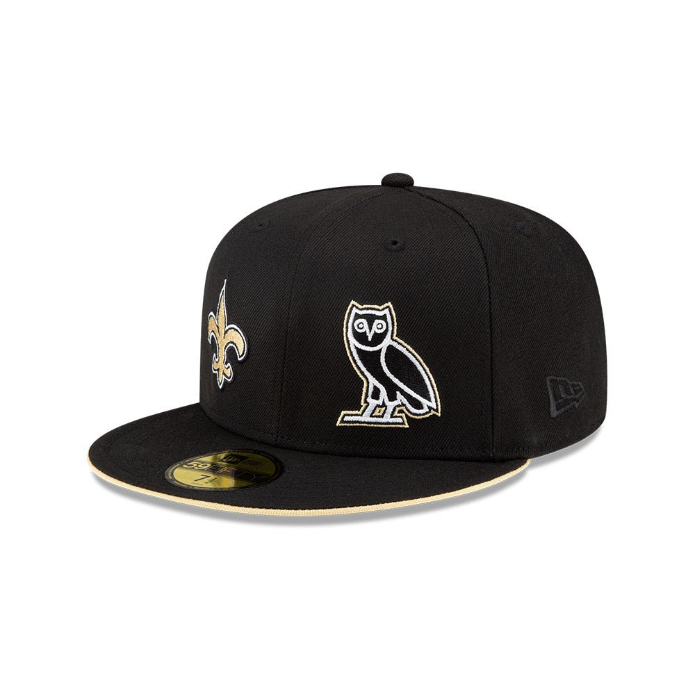 59FIFTY OVO × NFL ニューオーリンズ・セインツ ブラック | ニューエラ