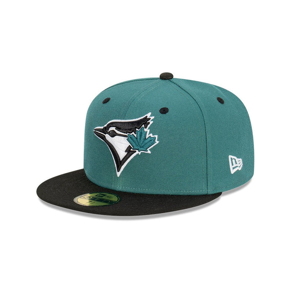 59FIFTY Pine & Black トロント・ブルージェイズ パインニードルグリーン グレーアンダーバイザー - 13518076-700 | NEW ERA ニューエラ公式オンラインストア