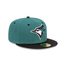 59FIFTY Pine & Black トロント・ブルージェイズ パインニードルグリーン グレーアンダーバイザー - 13518076-700 | NEW ERA ニューエラ公式オンラインストア