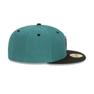 59FIFTY Pine & Black ニューヨーク・メッツ パインニードルグリーン グレーアンダーバイザー - 13518079-700 | NEW ERA ニューエラ公式オンラインストア