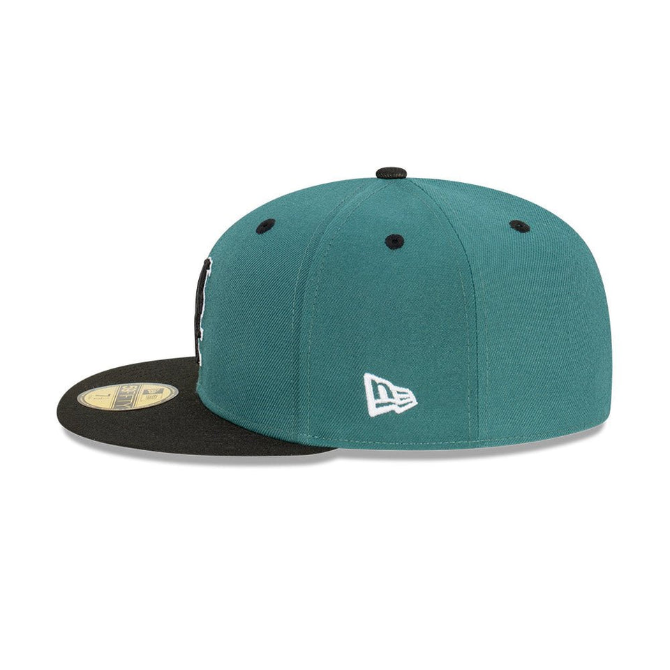 59FIFTY Pine & Black ニューヨーク・メッツ パインニードルグリーン グレーアンダーバイザー - 13518079-700 | NEW ERA ニューエラ公式オンラインストア