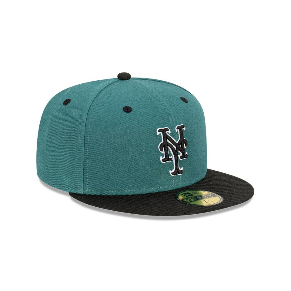 59FIFTY Pine & Black ニューヨーク・メッツ パインニードルグリーン グレーアンダーバイザー - 13518079-700 | NEW ERA ニューエラ公式オンラインストア