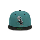 59FIFTY Pine & Black シカゴ・ホワイトソックス パインニードルグリーン グレーアンダーバイザー - 13518082-700 | NEW ERA ニューエラ公式オンラインストア