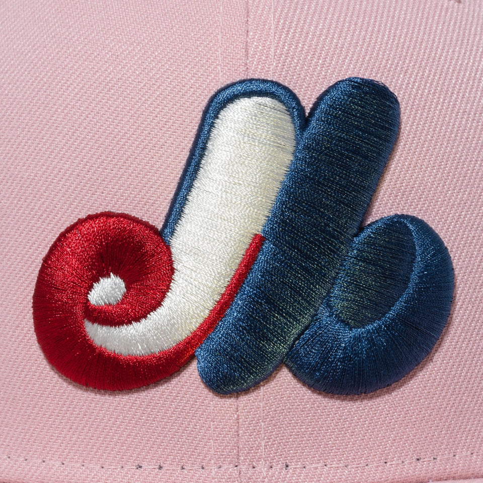 59FIFTY Pink Rouge クーパーズタウン モントリオール・エクスポズ