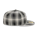 59FIFTY Plaid シカゴ・ホワイトソックス ブラックチェック グレーアンダーバイザー - 13518089-700 | NEW ERA ニューエラ公式オンラインストア