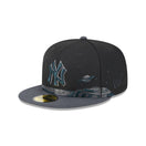 59FIFTY Planetary ニューヨーク・ヤンキース ブラック グレーアンダーバイザー - 13555032-700 | NEW ERA ニューエラ公式オンラインストア